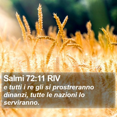 Salmi 72:11 RIV Bible Verse Image