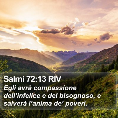 Salmi 72:13 RIV Bible Verse Image