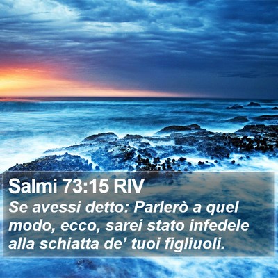 Salmi 73:15 RIV Bible Verse Image