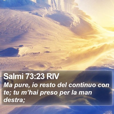 Salmi 73:23 RIV Bible Verse Image
