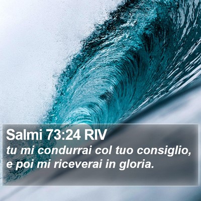 Salmi 73:24 RIV Bible Verse Image