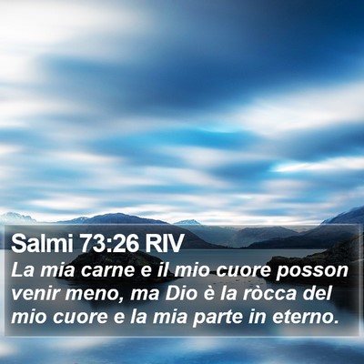 Salmi 73:26 RIV Bible Verse Image