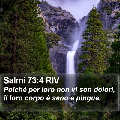 Salmi 73:4 RIV Bible Verse Image