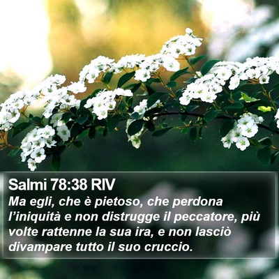 Salmi 78:38 RIV Bible Verse Image