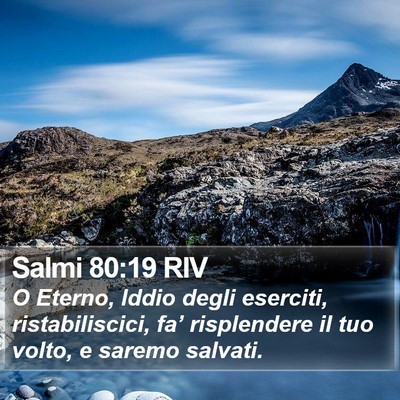 Salmi 80:19 RIV Bible Verse Image