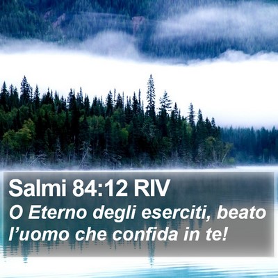 Salmi 84:12 RIV Bible Verse Image