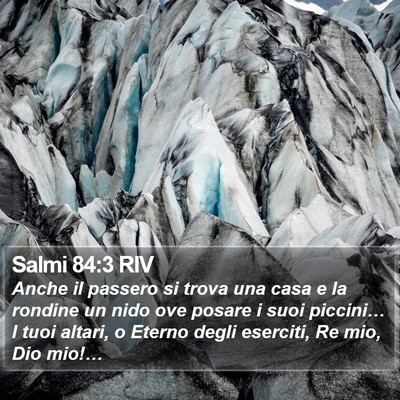 Salmi 84:3 RIV Bible Verse Image