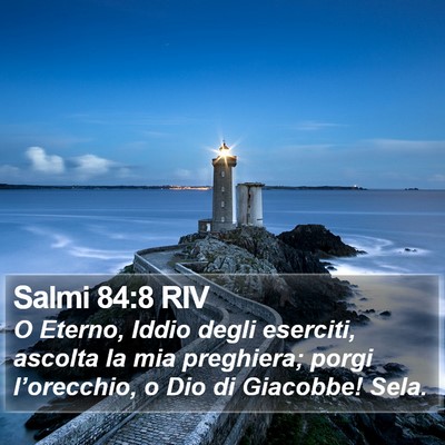Salmi 84:8 RIV Bible Verse Image