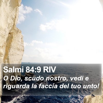 Salmi 84:9 RIV Bible Verse Image