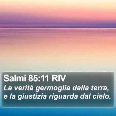 Salmi 85:11 RIV Bible Verse Image