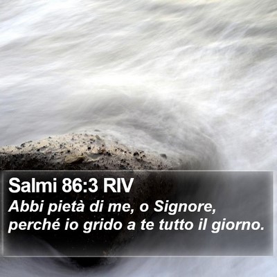 Salmi 86:3 RIV Bible Verse Image