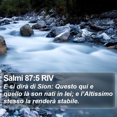 Salmi 87:5 RIV Bible Verse Image