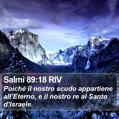 Salmi 89:18 RIV Bible Verse Image