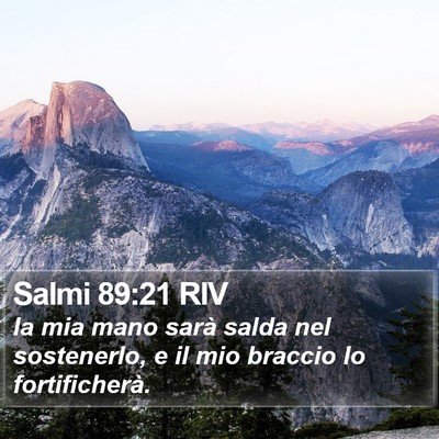 Salmi 89:21 RIV Bible Verse Image