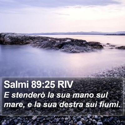 Salmi 89:25 RIV Bible Verse Image