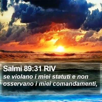 Salmi 89:31 RIV Bible Verse Image