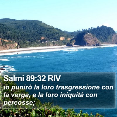 Salmi 89:32 RIV Bible Verse Image