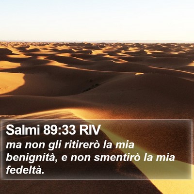 Salmi 89:33 RIV Bible Verse Image
