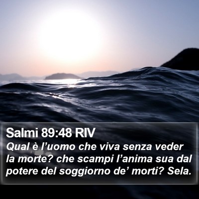 Salmi 89:48 RIV Bible Verse Image