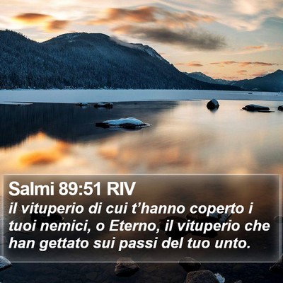 Salmi 89:51 RIV Bible Verse Image
