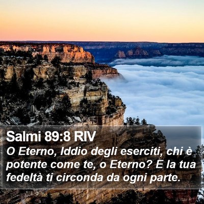 Salmi 89:8 RIV Bible Verse Image