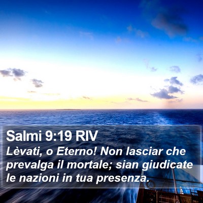 Salmi 9:19 RIV Bible Verse Image