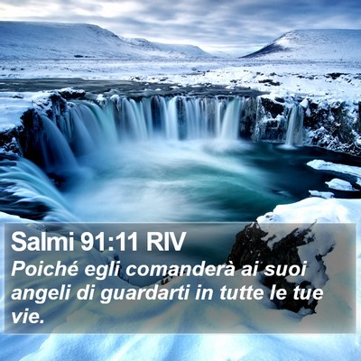 Salmi 91:11 RIV Bible Verse Image