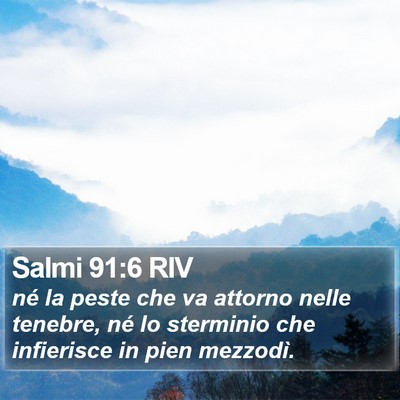 Salmi 91:6 RIV Bible Verse Image