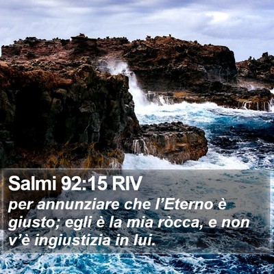 Salmi 92:15 RIV Bible Verse Image