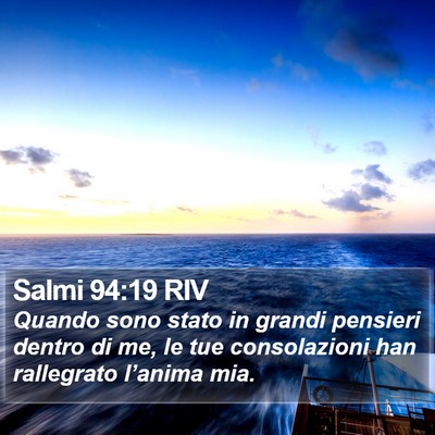 Salmi 94:19 RIV Bible Verse Image
