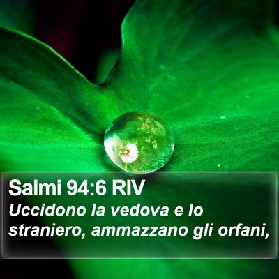 Salmi 94:6 RIV Bible Verse Image