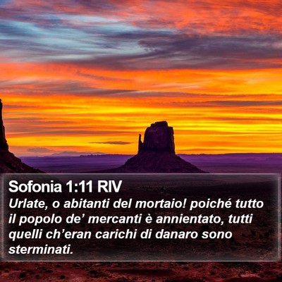 Sofonia 1:11 RIV Bible Verse Image