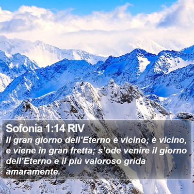 Sofonia 1:14 RIV Bible Verse Image