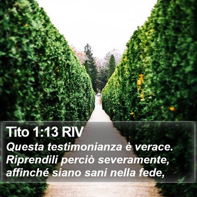 Tito 1:13 RIV Bible Verse Image