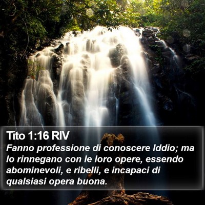 Tito 1:16 RIV Bible Verse Image