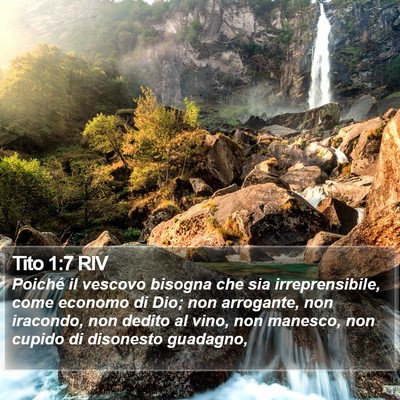 Tito 1:7 RIV Bible Verse Image