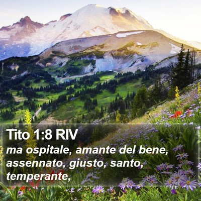 Tito 1:8 RIV Bible Verse Image