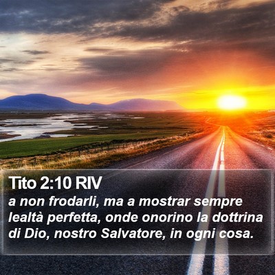 Tito 2:10 RIV Bible Verse Image