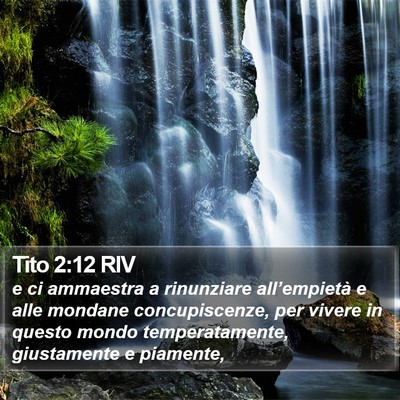 Tito 2:12 RIV Bible Verse Image
