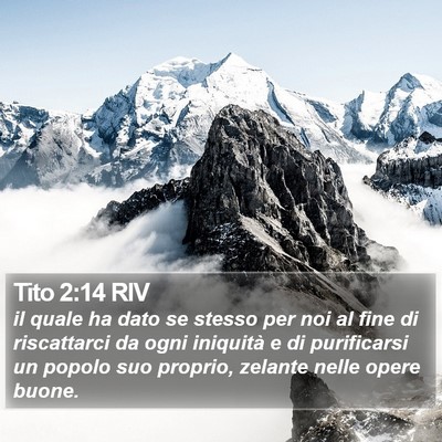 Tito 2:14 RIV Bible Verse Image