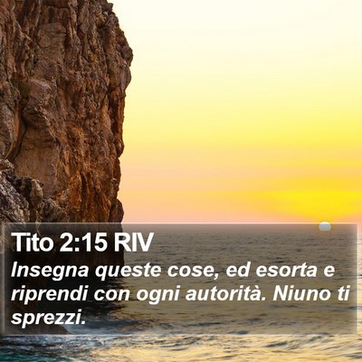 Tito 2:15 RIV Bible Verse Image