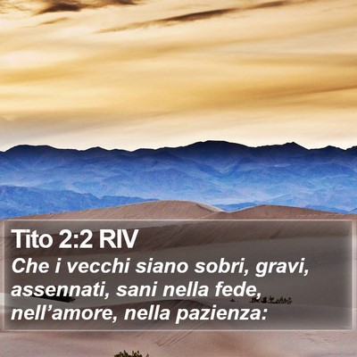 Tito 2:2 RIV Bible Verse Image
