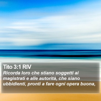Tito 3:1 RIV Bible Verse Image