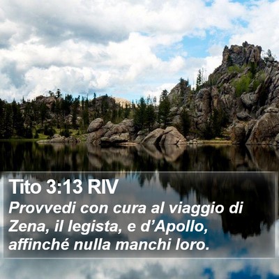 Tito 3:13 RIV Bible Verse Image