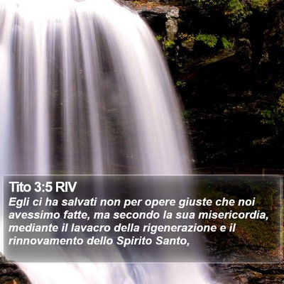 Tito 3:5 RIV Bible Verse Image