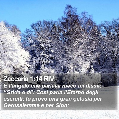 Zaccaria 1:14 RIV Bible Verse Image