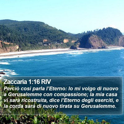 Zaccaria 1:16 RIV Bible Verse Image