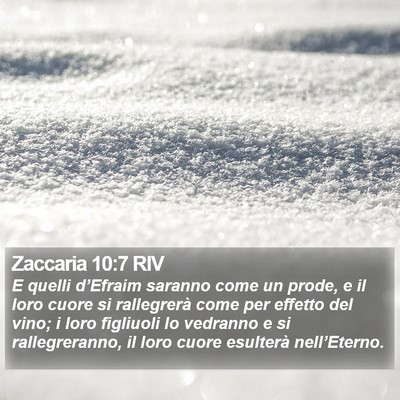Zaccaria 10:7 RIV Bible Verse Image