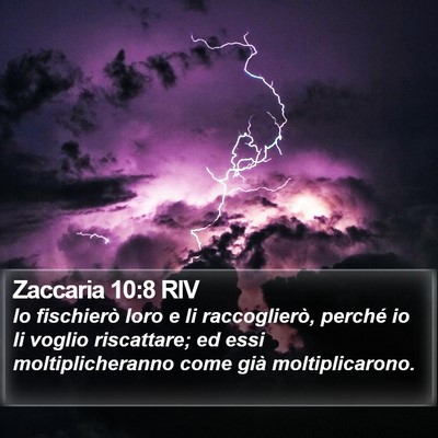 Zaccaria 10:8 RIV Bible Verse Image
