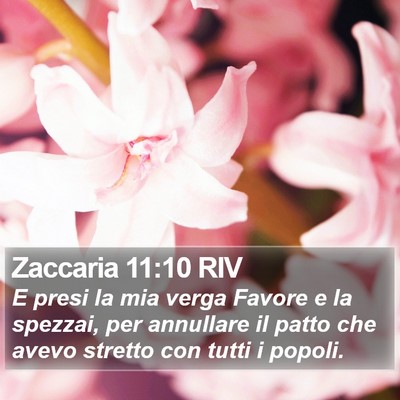 Zaccaria 11:10 RIV Bible Verse Image